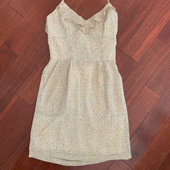 BCBGeneration Short Party Dress Buttercream - Picture 2 of 10